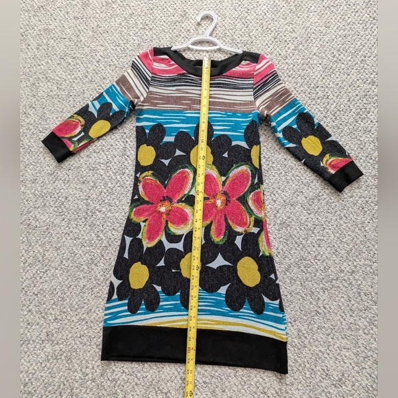 Coco&Tashi Womens (Size Small) Bright Vibrant Colorful Floral Bodycon Mini Dress - Picture 9 of 14